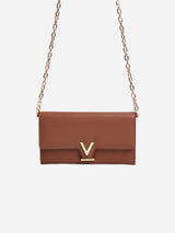 Immaculate Vegan - Votch Luella Vegan Bio-Based Bamboo Leather Chain Purse in Brown