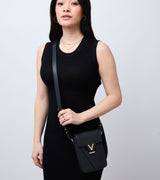 Immaculate Vegan - Votch Luna Compact Vegan Bio-Based Bamboo Phone Bag in Black