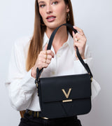 Immaculate Vegan - Votch Margot Vegan Bio-Based Bamboo Leather Crossbody in Black