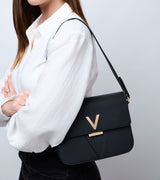 Immaculate Vegan - Votch Margot Vegan Bio-Based Bamboo Leather Crossbody in Black