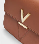 Immaculate Vegan - Votch Margot Vegan Bio-Based Bamboo Leather Crossbody in Brown