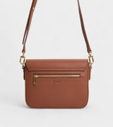 Immaculate Vegan - Votch Margot Vegan Bio-Based Bamboo Leather Crossbody in Brown