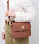 Immaculate Vegan - Votch Margot Vegan Bio-Based Bamboo Leather Crossbody in Brown