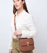 Immaculate Vegan - Votch Margot Vegan Bio-Based Bamboo Leather Crossbody in Brown