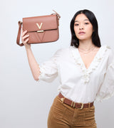 Immaculate Vegan - Votch Margot Vegan Bio-Based Bamboo Leather Crossbody in Brown