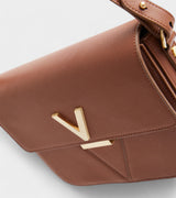 Immaculate Vegan - Votch Margot Vegan Bio-Based Bamboo Leather Crossbody in Brown