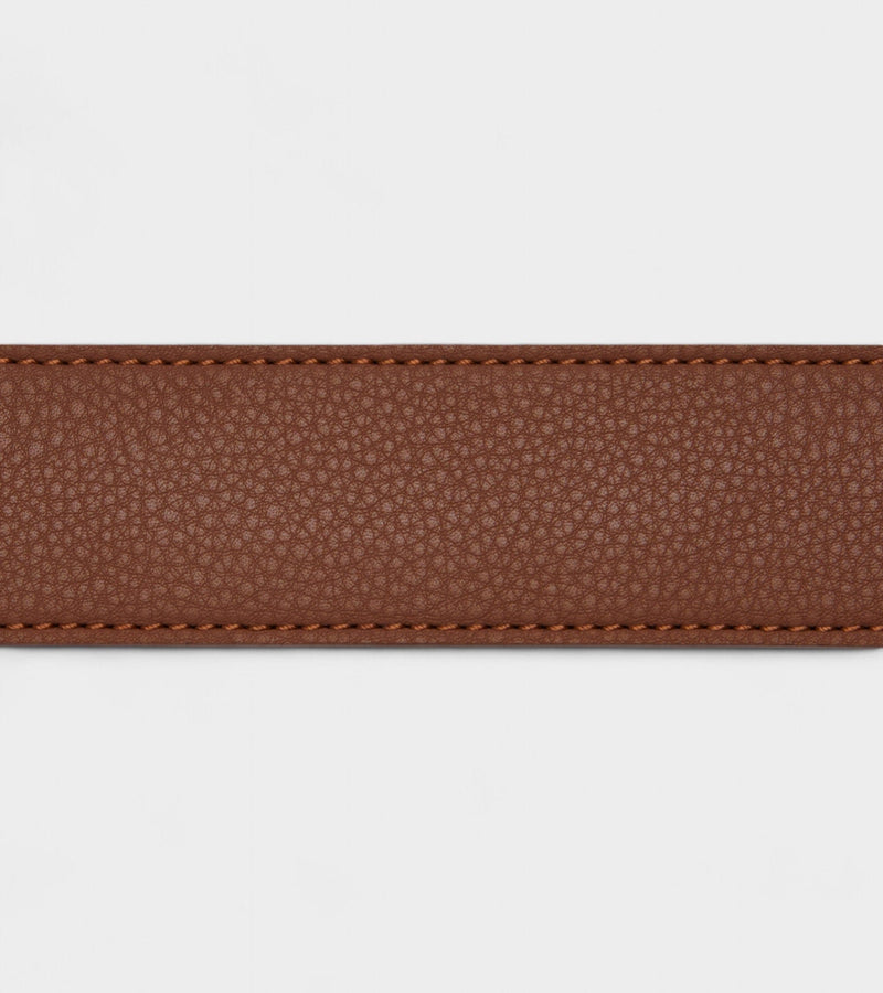 Votch Marley Vegan Bio-Based Bamboo Classic belt in brown