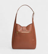 Immaculate Vegan - Votch Nancy Vegan Bio-Based Bamboo Leather Elevated Tote Bag in brown