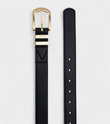 Immaculate Vegan - Votch Olive Vegan Bio-Based Bamboo Classic belt in black