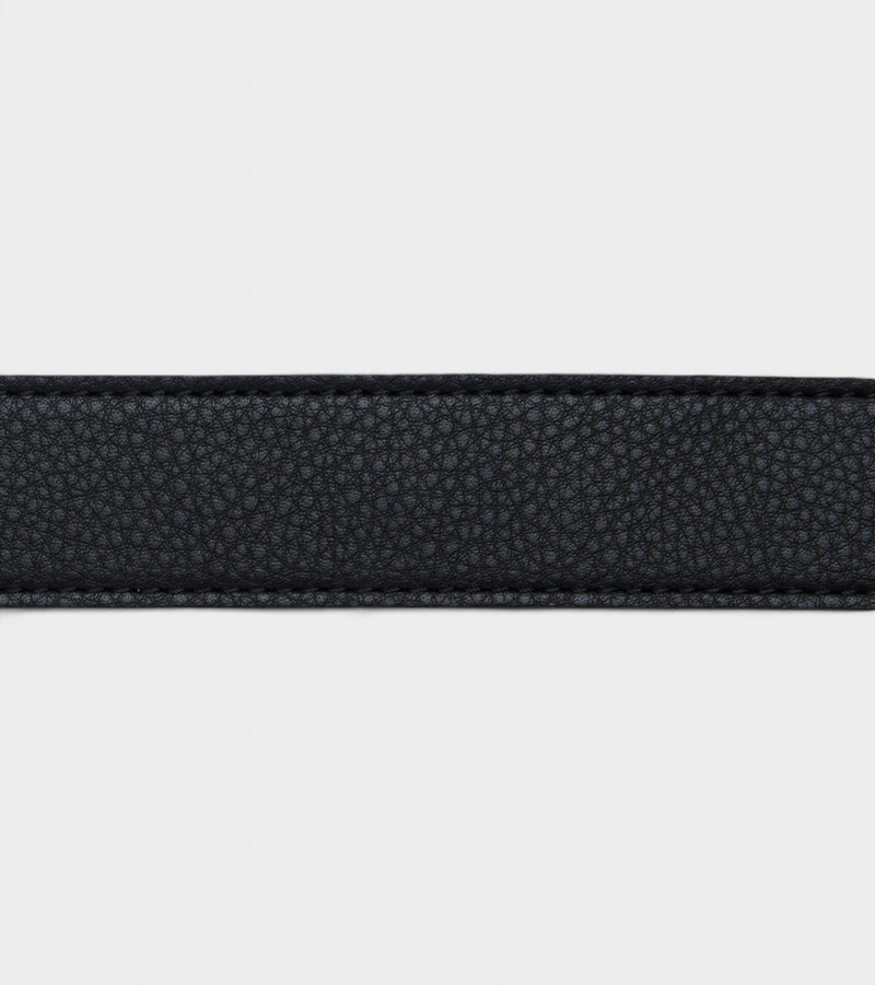 Votch Olive Vegan Bio-Based Bamboo Classic belt in black