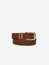 Immaculate Vegan - Votch Olive Vegan Bio-Based Bamboo Classic belt in brown XS