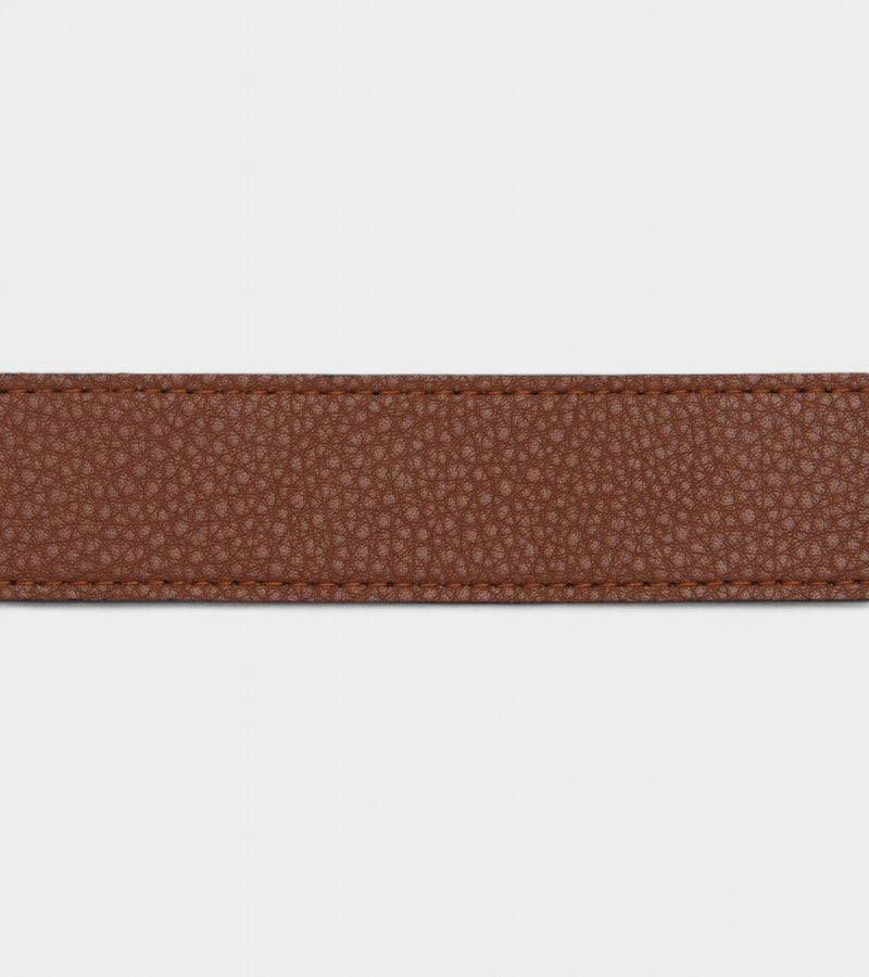 Votch Olive Vegan Bio-Based Bamboo Classic belt in brown