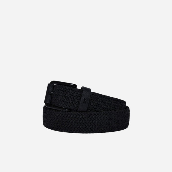 Seb Unisex Vegan Bio-Based Bamboo Braided Belt | Black