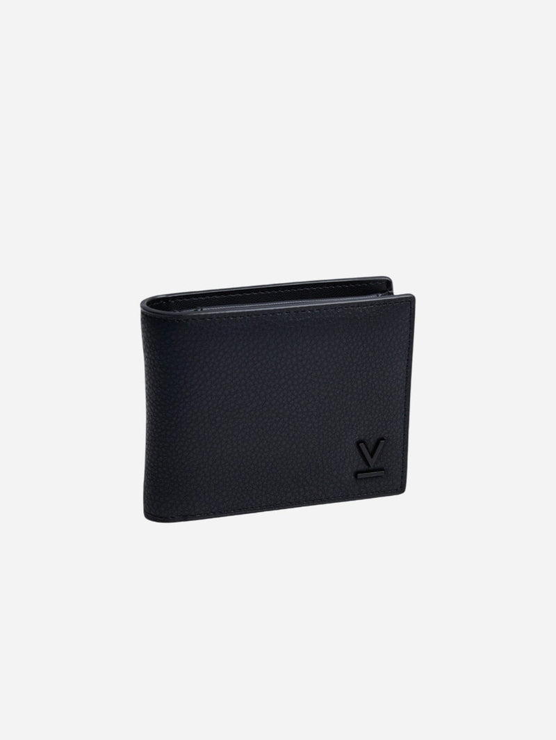 Votch Reuben Vegan Bio-Based Bamboo Coin Wallet in Black