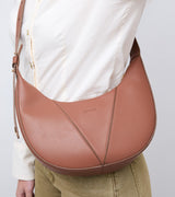 Immaculate Vegan - Votch River Vegan Bio-Based Bamboo Leather Hobo Bag in Brown