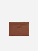 Immaculate Vegan - Votch Sol Vegan Bio-Based Bamboo leather card holder in brown