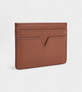 Immaculate Vegan - Votch Sol Vegan Bio-Based Bamboo leather card holder in brown