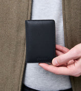 Immaculate Vegan - Votch Wilf Vegan Bio-Based Bamboo Bifold Wallet in Black