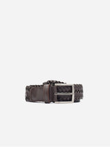 Immaculate Vegan - V.GAN Weave Men's Vegan Leather Belt | Brown M