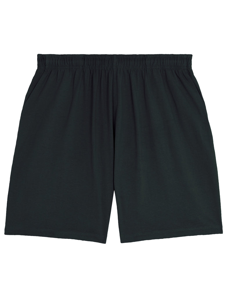 hewn. Womens Organic Cotton Lightweight Shorts in Jet Black