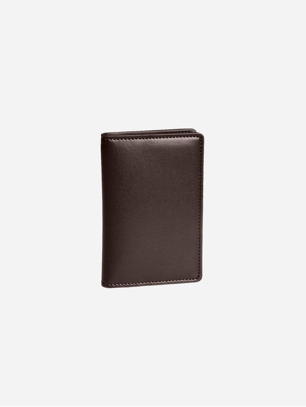 Oliver Co. London Premium RFID Apple Leather Compact Vegan Wallet | Walnut Brown Walnut Brown