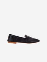 Immaculate Vegan - Olly Vegan Leather Horsebit Loafers | Black