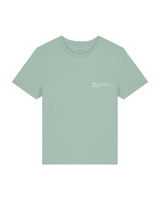 Immaculate Vegan - hewn. Womens Organic Cotton Fitted T-shirt in Aloe Green