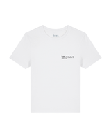 Immaculate Vegan - hewn. Womens Organic Cotton Fitted T-shirt in Snow White
