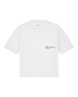 Immaculate Vegan - hewn. Womens Organic Cotton Boxy T-shirt in Snow White