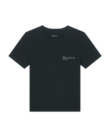 Immaculate Vegan - hewn. Womens Organic Cotton Fitted T-shirt in Jet Black