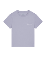 Immaculate Vegan - hewn. Womens Classic-fit Organic Cotton T-shirt in Lavender