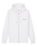 Immaculate Vegan - hewn. Womens Organic Cotton Relaxed-fit Zip Hoodie in Snow White