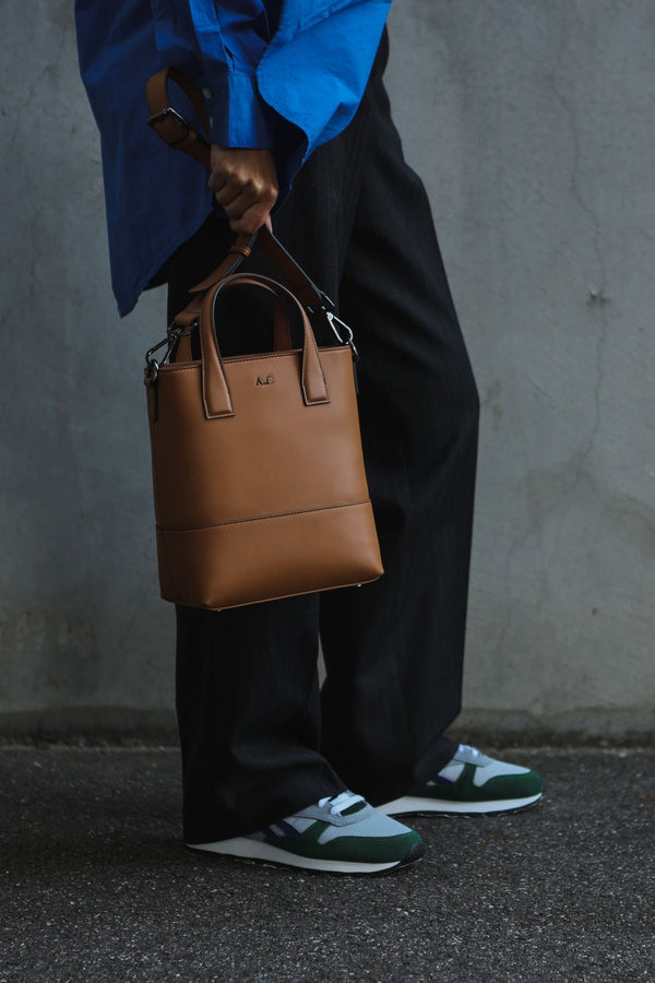 A_C OFFICIAL Filippa Bucket Bag - Sileather Tan