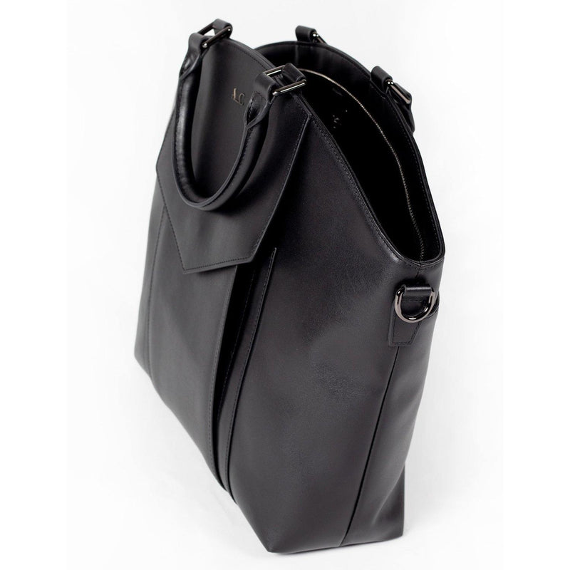 Modern Shoulder Bag  Vegan Leather Bag - Stitched Chic