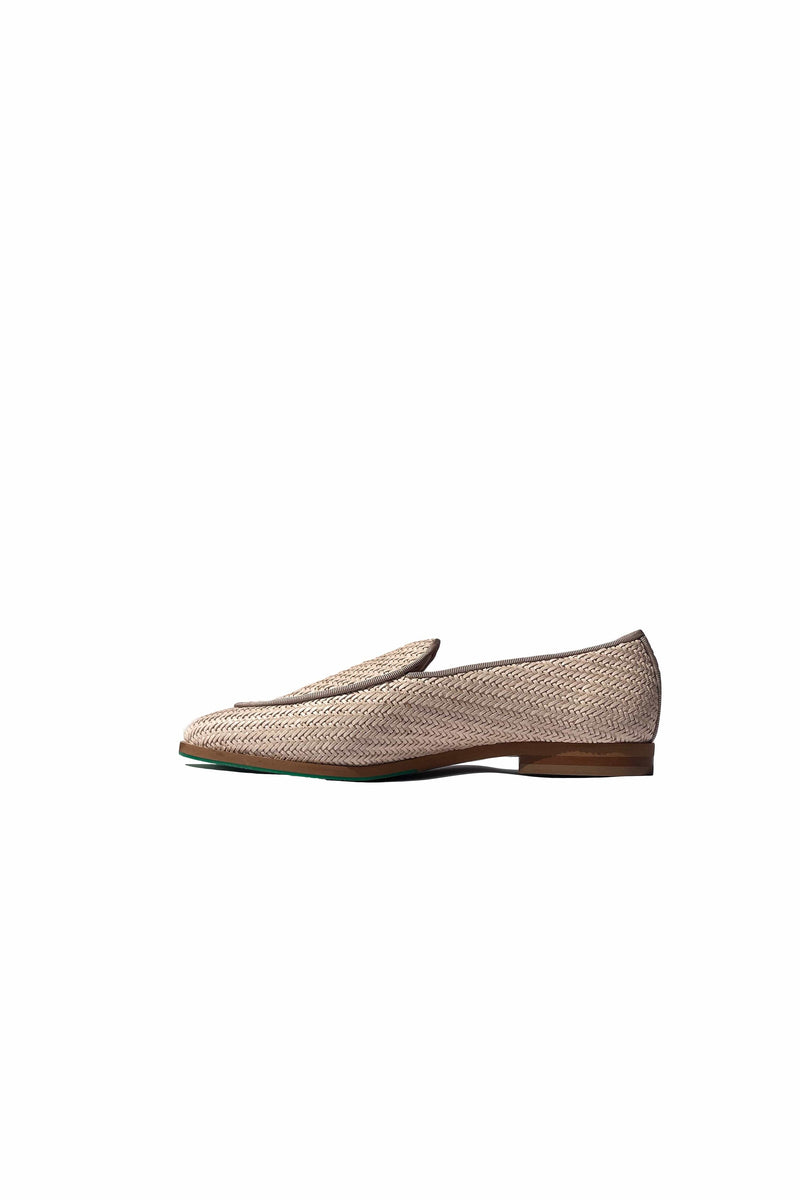 A Perfect Jane Princesa Loafer Beige Raffia PRE-ORDER