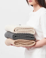 Immaculate Vegan - Mila.Vert Organic cotton knitted blanket