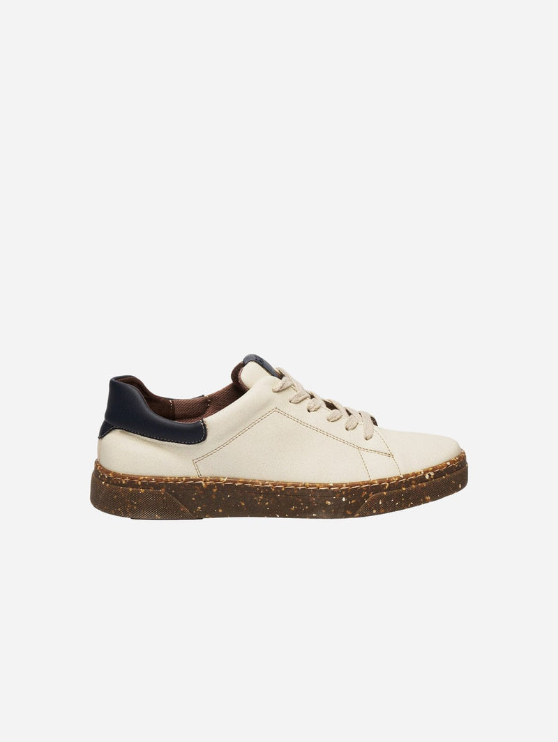 AGAZI JACOB sneakers – beige + navy blue 43