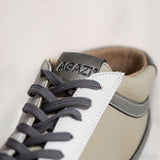 AGAZI Apple & corn sneakers BLANKA – grey & white