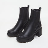 Immaculate Vegan - AGAZI VICKY plant-based boots: black