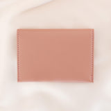 Immaculate Vegan - Alénore Bouton Golden Vegan Apple Leather Card Holder | Old Pink