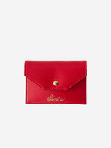 Immaculate Vegan - Alénore Bouton Golden Vegan Apple Leather Card Holder | Red