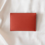 Immaculate Vegan - Alénore Bouton Golden Vegan Apple Leather Card Holder | Terracotta