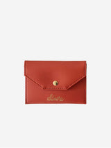 Immaculate Vegan - Alénore Bouton Golden Vegan Apple Leather Card Holder | Terracotta