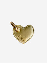 Immaculate Vegan - Alénore Heart Vegan Apple Leather Key Ring | Gold & Pink