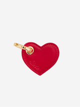 Immaculate Vegan - Alénore Heart Vegan Apple Leather Key Ring | Red & Old Pink