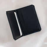 Immaculate Vegan - Alénore Hibiscus Vegan Apple Leather Card Holder | Black