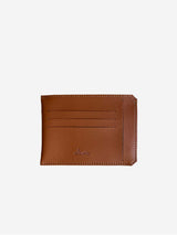 Immaculate Vegan - Alénore Jasmin Vegan Apple Leather Compact Wallet | Brown