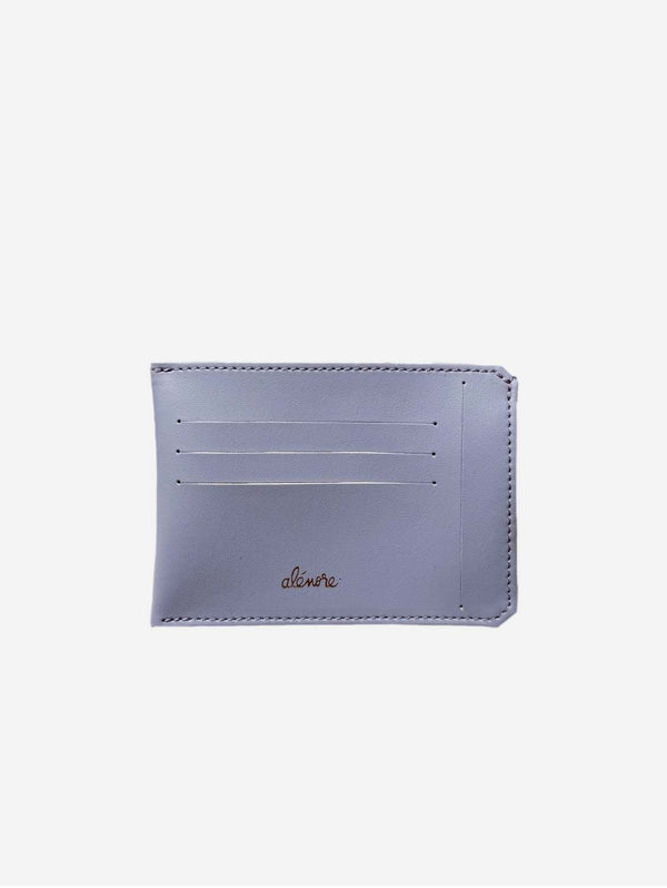 Alénore Jasmin Vegan Apple Leather Compact Wallet | Lilac