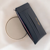 Immaculate Vegan - Alénore Jasmin Vegan Apple Leather Compact Wallet | Navy