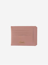 Immaculate Vegan - Alénore Jasmin Vegan Apple Leather Compact Wallet | Old Pink